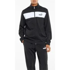 PUMA Herren Poly Suit CL Trainingsanzug Jogginganzug 845844 Schwarz -Sportbekleidung e01aef811417f1cbbfabc421a645693d