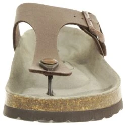 Fischer Markenschuh Kinder BIO-Pantolette Rosas Hausschuh Zehentrenner 0532 Mocca -Sportbekleidung e0c62732b75cfe0888e388e8626ea545