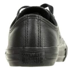 Converse Unisex Kinder CT Ox Leder Sneaker Low-Top 343913C Schwarz -Sportbekleidung e172c64e18564653977bc46b06daa0b7