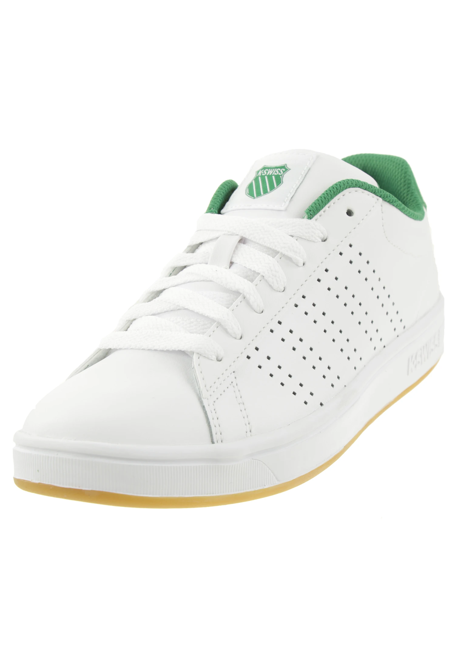 K-SWISS COURT CASPER Herren Sneaker Sportschuhe 05586-904-M Weiss Grün 3 K-SWISS COURT CASPER Herren Sneaker Sportschuhe 05586-904-M Weiss Grün