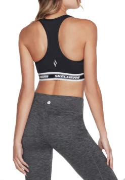 Skechers Apparel GOWALK Jacquard Bra Damen Sport-BH W3BR90 Schwarz -Sportbekleidung e5fc5e6c7472a03d3e6986e416530d1b