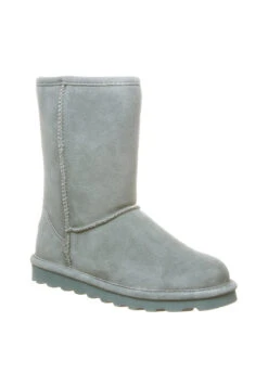 BEARPAW Elle Short Damen Winterstiefel Lammfellstiefel Boots 1962W Gray Fog -Sportbekleidung e92892fa4c9a5df9b4ac06ae96c61829