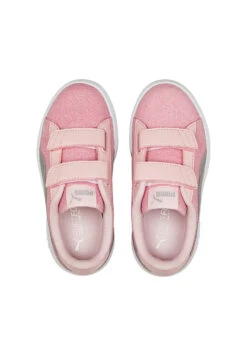 Puma Smash V2 Glitz GlamV PS Glitzer Kinder Mädchen Schuh Sneaker Klett Rosa 367378 31 -Sportbekleidung e955133cc22396cbe098d5ffc1777506