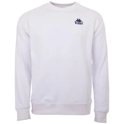 Kappa Herren Sweatshirt Weiss 705421 001