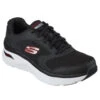 Skechers Arch-Fit D'Lux JUNCTION Herren Sneaker 232501 BKRD Schwarz -Sportbekleidung f0105518659b0ac212807c40d611924e