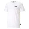 PUMA Herren ESS Essential Small Logo Tee T-Shirt Übergröße Weiss Bis 4XL
