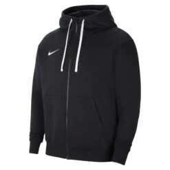 NIKE Team Club 20 FZ Hoody Herren Zip Zipper Kapuzenjacke Sweatshirt Schwarz