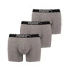 Puma Herren Boxershort Lifestyle Sueded Cotton 3 Er Pack