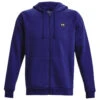 Under Armour Rival Fleece Hoodie Full Zip Herren Sweatjacke 1357111 Blau