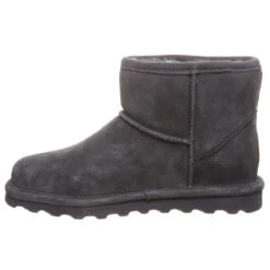 BEARPAW Alyssa Damen Winterstiefelette Lammfellstiefel Boots 2130W Charcoal -Sportbekleidung fbe964e383dc6420ab715bd408b8a985